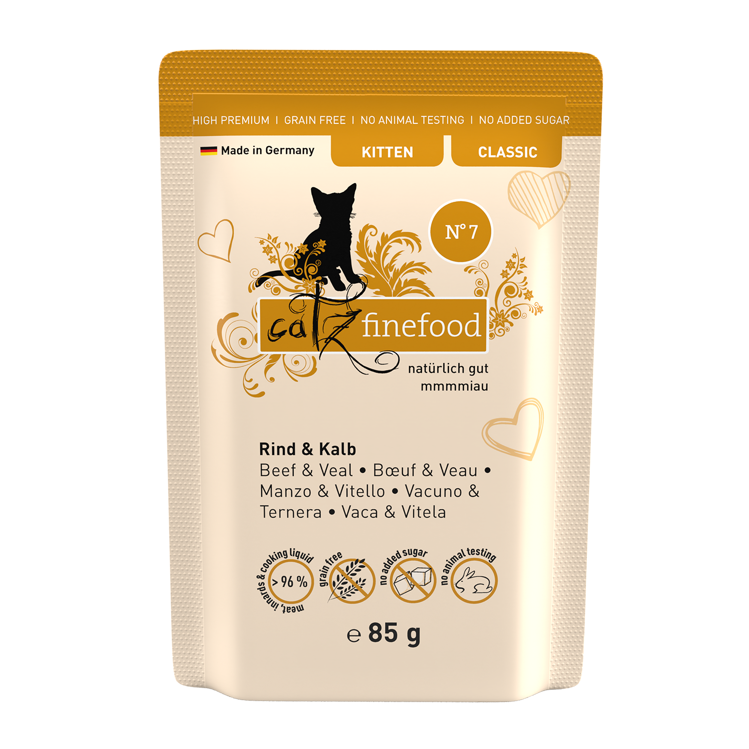 Catz finefood kitten clearance