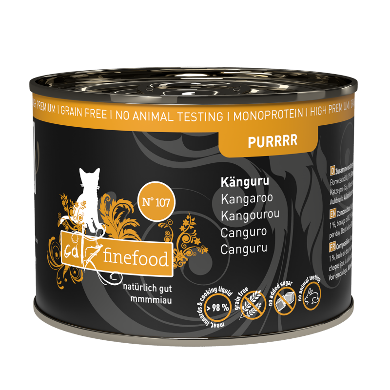 CATZ FINEFOOD PURRR Cat Wet Food N 107 Kangaroo