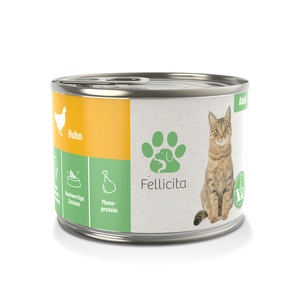 FELLICITA Wet Food for Cats Pure Chicken