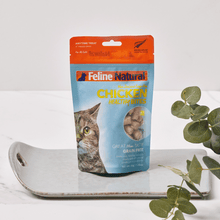Load image into Gallery viewer, FELINE NATURAL Chicken Healthy Bites Cat Treats
