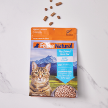 Load image into Gallery viewer, FELINE NATURAL Beef Feast Raw Freeze Dried Food for Cats