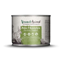 Load image into Gallery viewer, VENANDI ANIMAL Premium Katzenfutter  - Chicken & Rabbit【NEW】