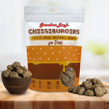 Load image into Gallery viewer, GRANDMA LUCY‘S Freeze-Dried Meatball Treats for Dogs - Cheeseburgers