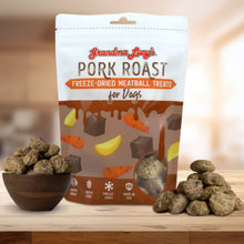Load image into Gallery viewer, GRANDMA LUCY‘S Freeze-Dried Meatball Treats for Dogs - Pork Roast