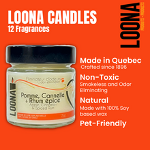 Load image into Gallery viewer, LOONA Candles Odor Eliminator - 12 Fragrances