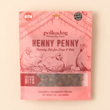 Load image into Gallery viewer, POLKADOG Henny Penny Crunchy Bits for Dogs & Cats
