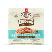 Load image into Gallery viewer, PRIMAL Cat Raw Freeze-dried Nuggets - Chicken & Salmon 5.5oz/14oz