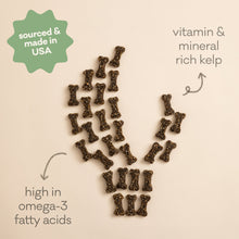 Load image into Gallery viewer, POLKADOG Green Monstah Crunchy Bones Treats for Dogs & Cats