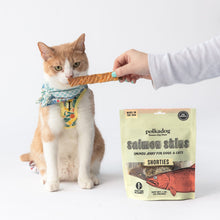 Load image into Gallery viewer, POLKADOG Salmon Skins Shorties Smoked Jerky for Dogs & Cats