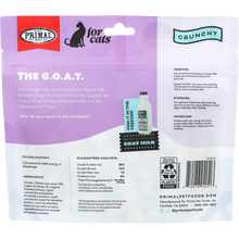 Load image into Gallery viewer, PRIMAL Freeze-dried Raw Cat Treats The G.O.A.T with Chicken & Goat Milk