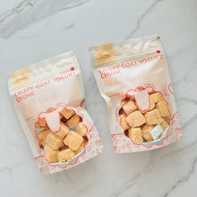 Load image into Gallery viewer, LOOPY PAWS Freeze-Dried Crispy Goat Yogurt - Pumpkin & Strawberry