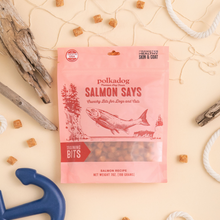 Load image into Gallery viewer, POLKADOG Salmon Says Crunchy Bits for Dogs & Cats