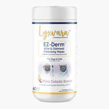Load image into Gallery viewer, SWEDENCARE Lyxvara™ EZ-Derm Aloe & Oatmeal Cleansing Wipes (Pina Colada) for Dogs & Cats