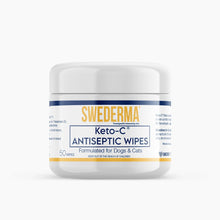 Load image into Gallery viewer, SWEDENCARE Swederma™ Keto-C® Antiseptic Wipes for Dogs & Cats