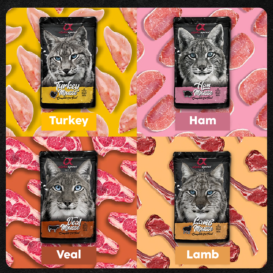 Alpha spirit cat sales food