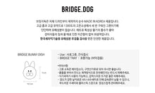 Load image into Gallery viewer, BRIDGE.DOG Christmas Bunny Dish - White