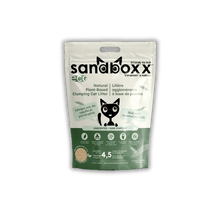 Load image into Gallery viewer, SANDBOXX Natural Plant Clumping Cat Litter - Unscented 3.65kg
