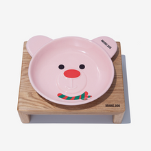 Load image into Gallery viewer, BRIDGE.DOG Christmas Bear Dish - Pink