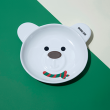 Load image into Gallery viewer, BRIDGE.DOG Christmas Bear Dish - White
