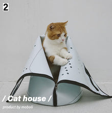 Load image into Gallery viewer, MOBOLI Waterproof Pet Carrier Bucket Bag Cat House