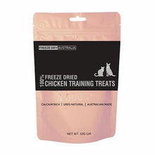 Load image into Gallery viewer, FREEZE DRY AUSTRALIA FDA Freeze-dried Chicken Training Treats 100g