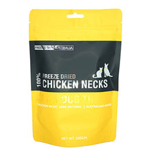Load image into Gallery viewer, FREEZE DRY AUSTRALIA FDA Freeze-dried Whole Chicken Necks 100g 【14/08/2026】