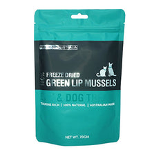 Load image into Gallery viewer, FREEZE DRY AUSTRALIA FDA Freeze-dried Whole Green Lip Mussels 70g