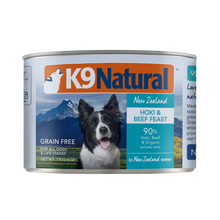 Load image into Gallery viewer, K9 NATURAL Hoki & Beef Feast Dog Can