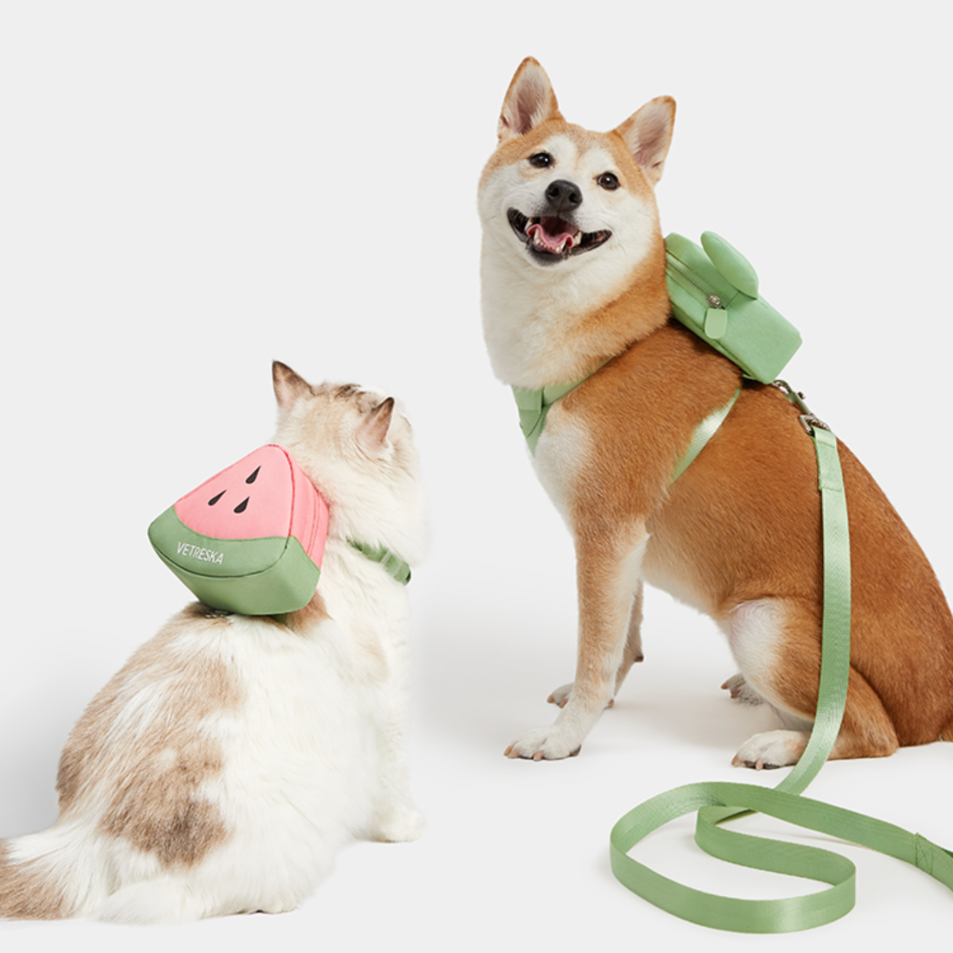 VETRESKA Pet Harness Leash Backpack – MELLO - Main Image