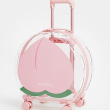Load image into Gallery viewer, VETRESKA Bubble Luggage Pink Peach