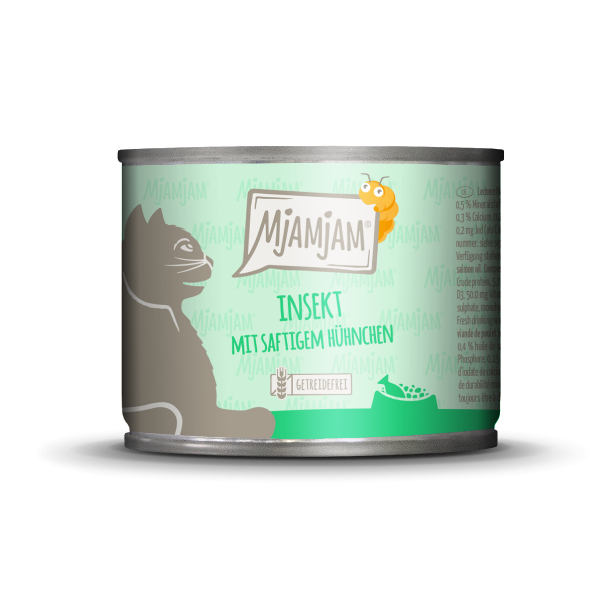 MJAMJAM Cat Wet Food 200g Insect with Juicy Chicken MELLO