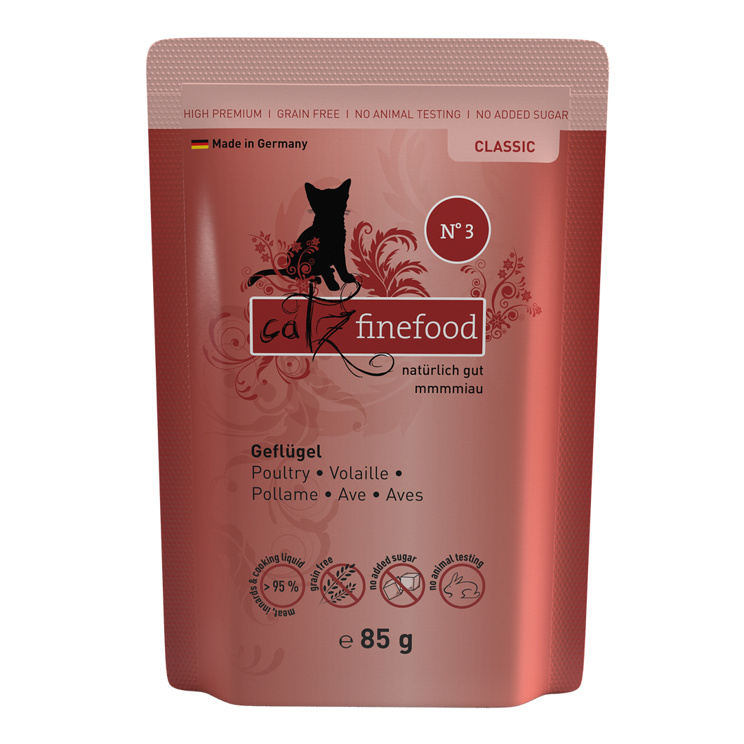 CATZ FINEFOOD Classic N° 3 - Poultry