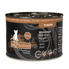 Load image into Gallery viewer, CATZ FINEFOOD PURRR Cat Wet Food - N° 109 Wild Boar
