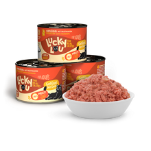 Load image into Gallery viewer, LUCKY LOU Adult Cat Food - Poultry 6x200g
