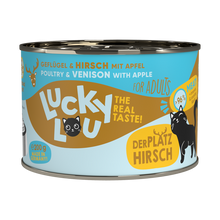 Load image into Gallery viewer, LUCKY LOU Adult Cat Food - Poultry &amp; Venison
