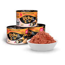 Load image into Gallery viewer, LUCKY LOU SuperMono² Cat Food - Chicken 6x200g
