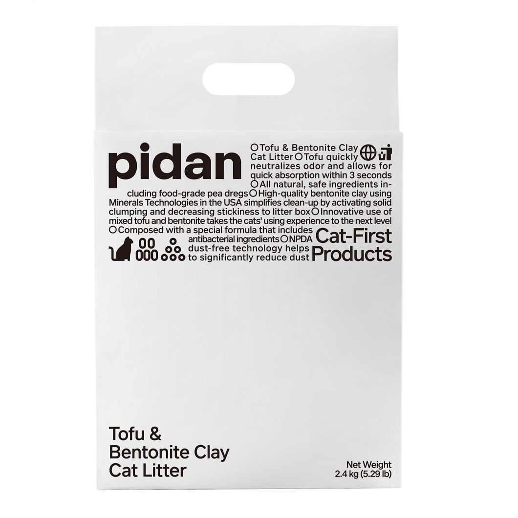 PIDAN Tofu & Bentonite Cat Litter