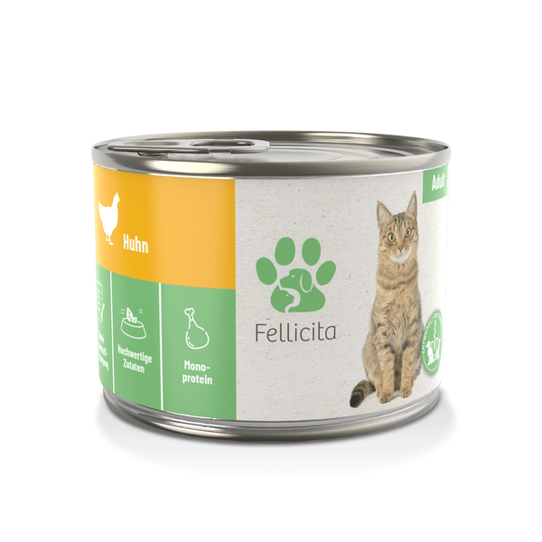 FELLICITA Wet Food for Cats - Pure Chicken