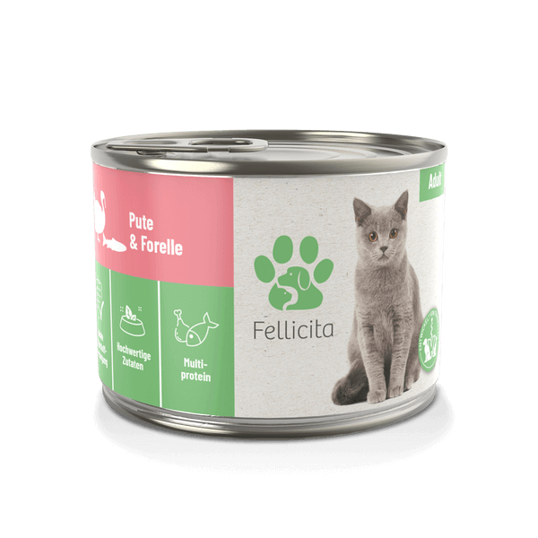 FELLICITA Wet Food for Cats - Turkey Trout