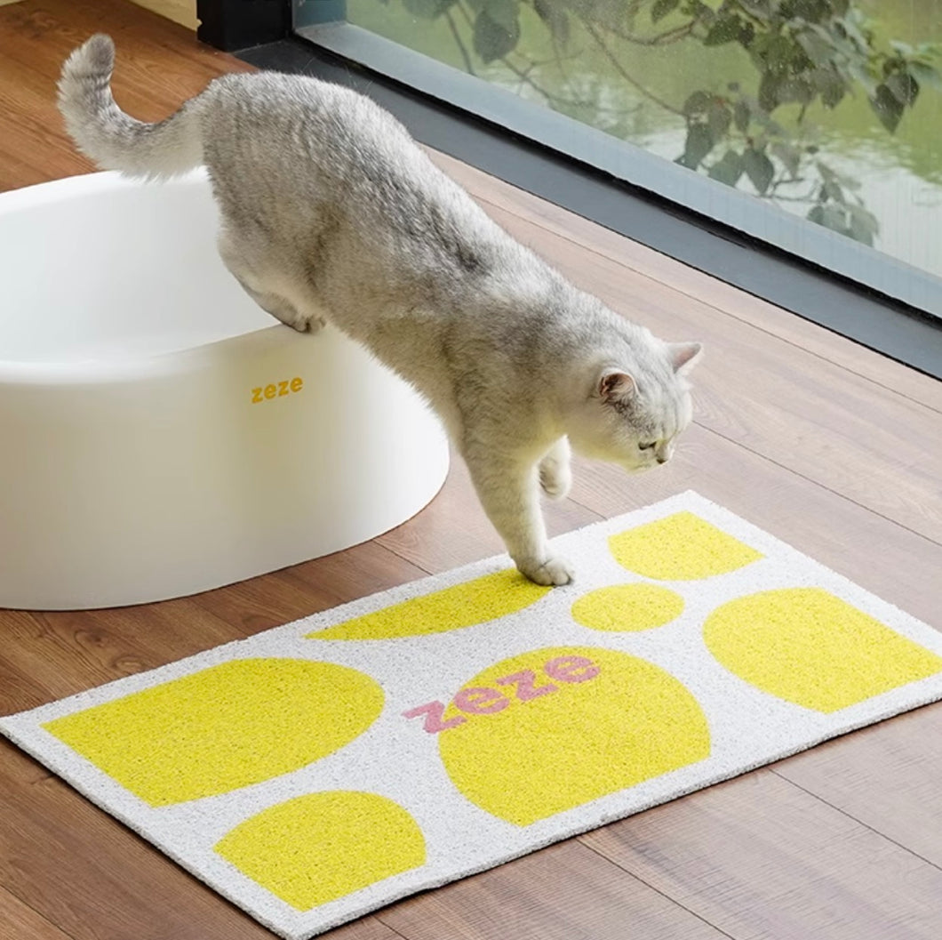 ZEZE Multi-functional Cat Litter Mat Anti-slip Mat