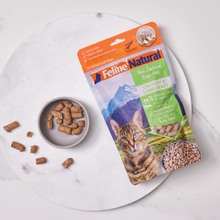 Load image into Gallery viewer, FELINE NATURAL Chicken &amp; Lamb Feast Raw Freeze Dried for Cats
