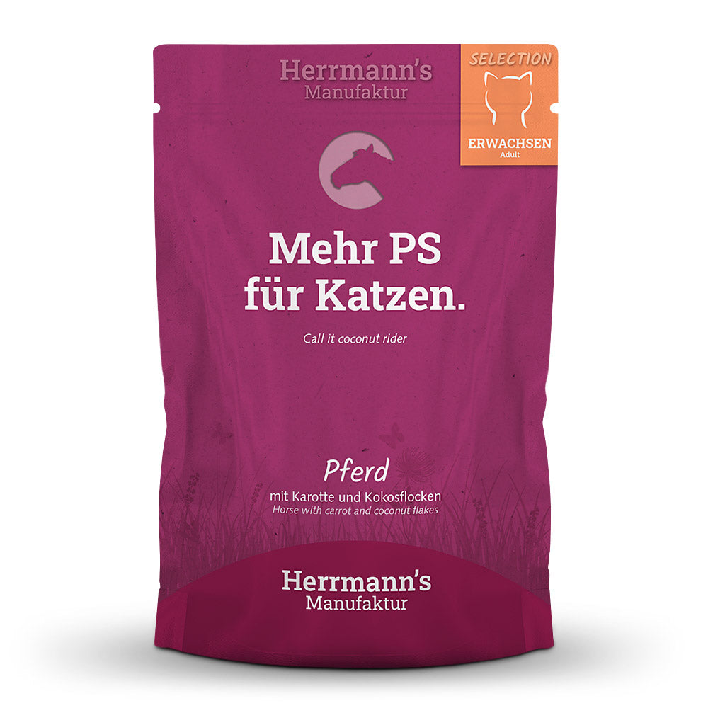 HERRMANN'S Selection Cat Wet Food - Horse