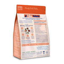 Load image into Gallery viewer, FELINE NATURAL Lamb &amp; King Salmon Feast Freeze Dried Cat Food 800g
