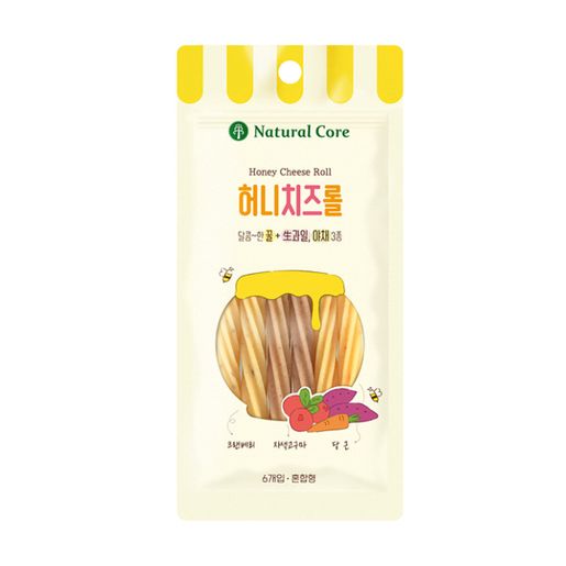 NATURAL CORE Honey Cheese Stick Dog Treats