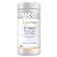 Load image into Gallery viewer, SWEDENCARE Lyxvara™ EZ-Derm Facial &amp; Tear Stain Wipes for Dogs &amp; Cats
