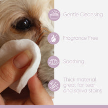 Load image into Gallery viewer, SWEDENCARE Lyxvara™ EZ-Derm Facial &amp; Tear Stain Wipes for Dogs &amp; Cats
