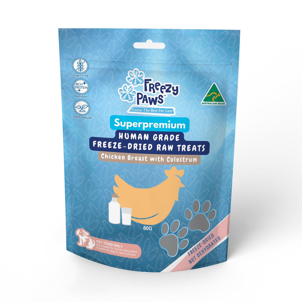 FREEZY PAWS Superpremium Chicken Breast with Colostrum [Limited Edition]