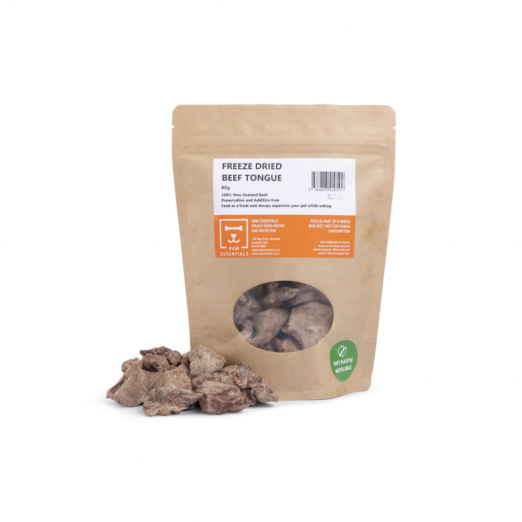 RAW ESSENTIALS NZ Freeze-dried Veal Bites