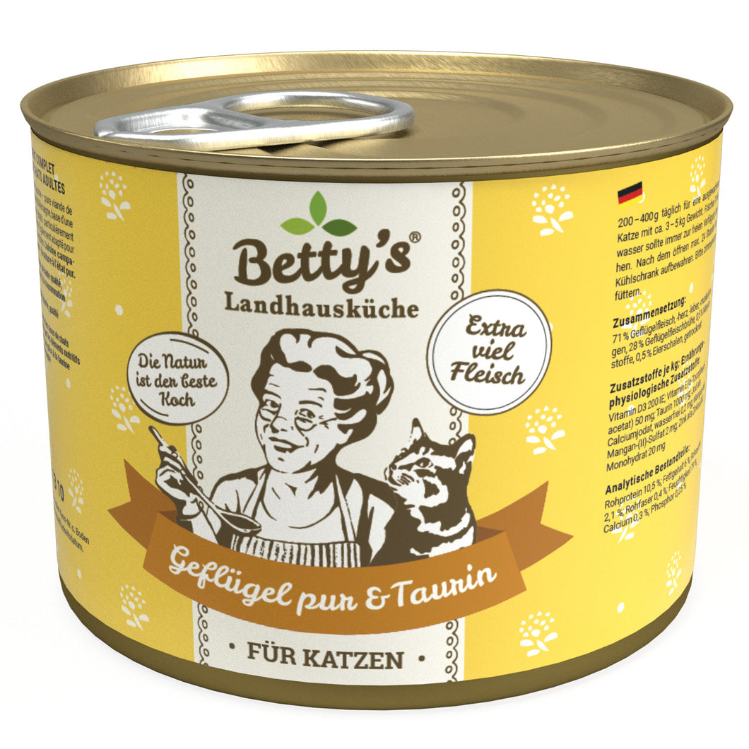 BOSWELIA BETTY'S Cat Wet Food 200g - Poultry