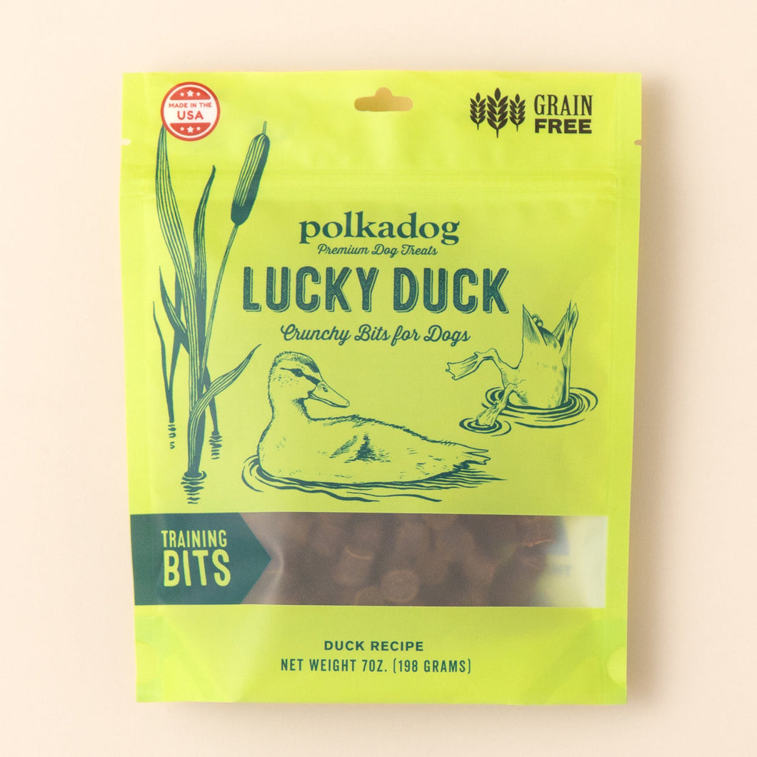 POLKADOG Lucky Duck Crunchy Bits for Dogs